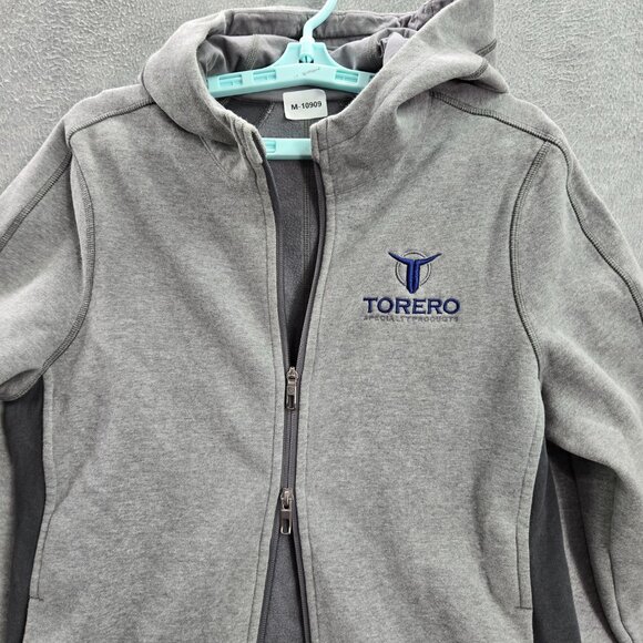 Lululemon‎ Women Jacket M Gray Torero Specialty Products Logo Embroidery - Picture 4 of 11